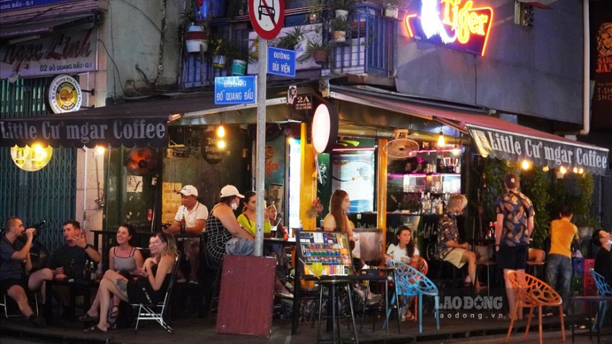 HCM City’s famous backpacker street bustling once again